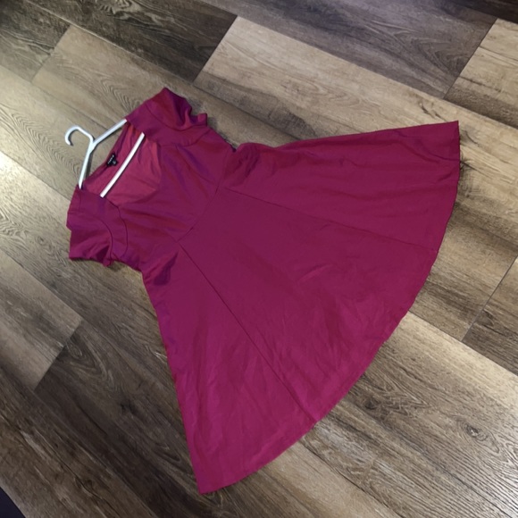 🌼FOR BUNDLE ONLY🌼Torrid Burgundy Dress - Picture 7 of 12